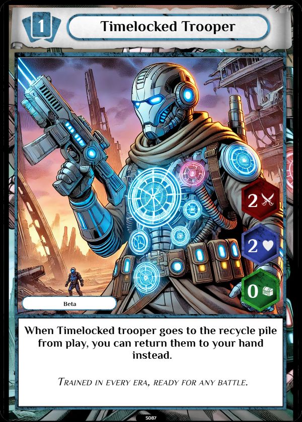 Beta sample card 1