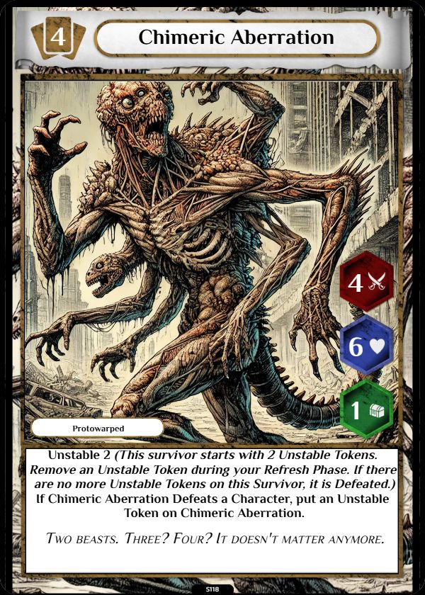 Protowarped sample card 2