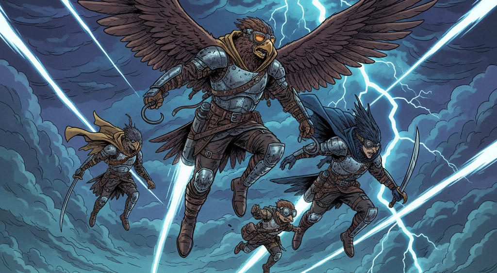 Stormrider clan art